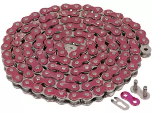 Chaîne d'entraînement CYC violet métallique 415H (renforcée) 128L Chaîne d'entraînement CYC violet métallique 415H (renforcée) 128L