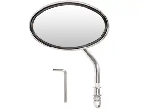 Miroir "Adler" ovale chrome Miroir "Adler" ovale chrome