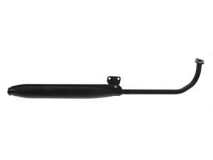 Echappement 22 mm sortie droite noir | Tomos A3 Echappement 22 mm sortie droite noir | Tomos A3