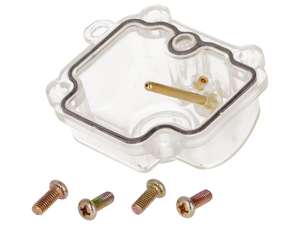 Chambre à flotteur Polini CP carburateur transparent Chambre à flotteur Polini CP carburateur transparent
