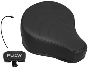selle "PUCH" inscription ressort fort noir selle "PUCH" inscription ressort fort noir