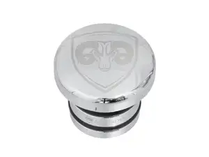 66HEROES Bouchon de réservoir "66HEROES" chromé rond | Piaggio Ciao, Bravo 66HEROES Bouchon de réservoir "66HEROES" chromé rond | Piaggio Ciao, Bravo