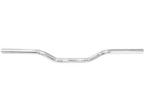 Guidon plaque de fourche 6 cm incurvé Street Chrome Guidon plaque de fourche 6 cm incurvé Street Chrome