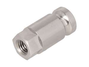 66HEROES Pivot de réception M8 Support de plaque d'immatriculation latéral Inox 66HEROES Pivot de réception M8 Support de plaque d'immatriculation latéral Inox