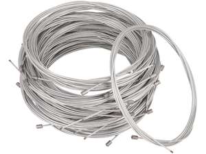 Câble gaz Ø 1.25 mm x 220 cm (mamelon cylindrique) Bing (25 pcs) Câble gaz Ø 1.25 mm x 220 cm (mamelon cylindrique) Bing (25 pcs)