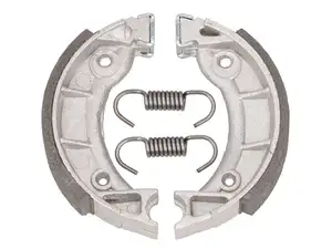 NewFren brake shoes Ø 90 x 18 spoke wheel front | Piaggio Ciao, Bravo, Boxer NewFren brake shoes Ø 90 x 18 spoke wheel front | Piaggio Ciao, Bravo, Boxer