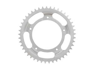 Couronne dentée GPO 45 dents, 5 trous, coudée, Grimeca Couronne dentée GPO 45 dents, 5 trous, coudée, Grimeca