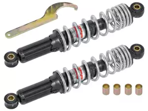 Amortisseur YSS 30 cm noir / chrome (pression d'huile) Amortisseur YSS 30 cm noir / chrome (pression d'huile)