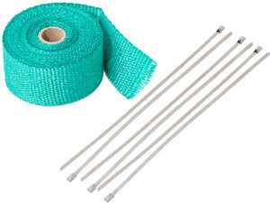 Ruban de protection thermique GPO avec fixation, turquoise, 5 m Ruban de protection thermique GPO avec fixation, turquoise, 5 m