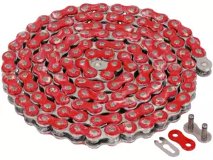 Chaîne d'entraînement CYC rouge 415H (renforcée) 128L Chaîne d'entraînement CYC rouge 415H (renforcée) 128L