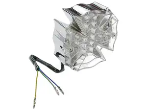 GPO Feu arrière "Arizona" chrome / blanc GPO Feu arrière "Arizona" chrome / blanc