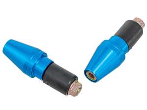 Power1 amortisseur de vibrations guidon alu bleu Power1 amortisseur de vibrations guidon alu bleu