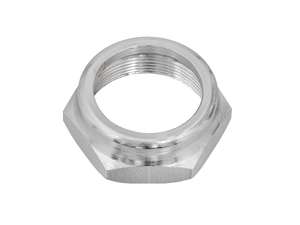 Écrou de pivot de fourche M26x1 ouvert bas Potence Chrome Écrou de pivot de fourche M26x1 ouvert bas Potence Chrome