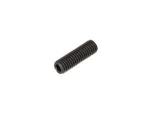 Vis sans tête M5x16 à six pans creux, embout conique noirci Vis sans tête M5x16 à six pans creux, embout conique noirci