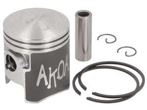 AKOA Kolben 44 mm | Puch E50 / ZA50 (Fahrtwindgekühlt) / ZA50 (Kat.) / Z50 AKOA Kolben 44 mm | Puch E50 / ZA50 (Fahrtwindgekühlt) / ZA50 (Kat.) / Z50