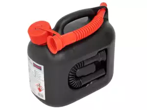 Bidon d'essence hünersdorff 5 L avec tuyau de remplissage Bidon d'essence hünersdorff 5 L avec tuyau de remplissage
