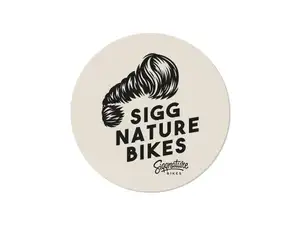 Siggnature autocollant "Tolle" Ø 70 mm beige Siggnature autocollant "Tolle" Ø 70 mm beige