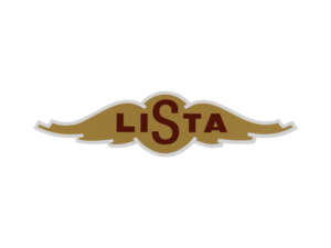 Autocollant réservoir "Lista" 123 x 31 mm | Lista Autocollant réservoir "Lista" 123 x 31 mm | Lista