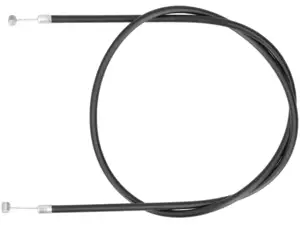 Deco cable with outer cover black | Piaggio Ciao PX, C24 Deco cable with outer cover black | Piaggio Ciao PX, C24