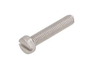 Schraube M6x30 Zylinderkopf Schlitz Inox Schraube M6x30 Zylinderkopf Schlitz Inox