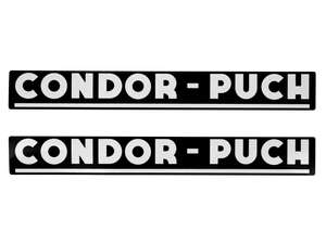 Kit d'autocollants "CONDOR - PUCH" 257 x 32 | Puch Condor X30 NS, NL Kit d'autocollants "CONDOR - PUCH" 257 x 32 | Puch Condor X30 NS, NL