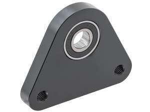 swiing® ingenious Plaque de support triangulaire en aluminium noir | Piaggio Ciao, SI, Bravo, Grillo swiing® ingenious Plaque de support triangulaire en aluminium noir | Piaggio Ciao, SI, Bravo, Grillo