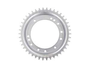 ESJOT Couronne dentée 42 dents (4/5/6 trous) Ø 98 mm coudée galvanisée ESJOT Couronne dentée 42 dents (4/5/6 trous) Ø 98 mm coudée galvanisée