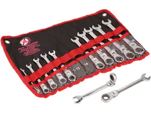 BGS ratchet combination wrench swivel head SW8-19 mm 12 pcs. BGS ratchet combination wrench swivel head SW8-19 mm 12 pcs.