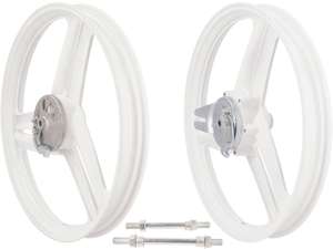 Felgensatz 17" Guss weiss (3/6 Speichen) | Peugeot 103 Felgensatz 17" Guss weiss (3/6 Speichen) | Peugeot 103