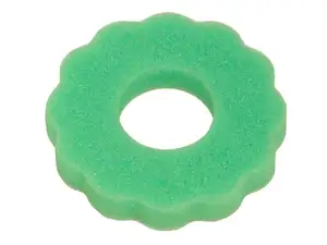 Éponge décorative ondulée couvercle de réservoir vert Éponge décorative ondulée couvercle de réservoir vert