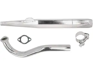 swiing® ingenious Cigare d'échappement 28 / 70 mm Chrome | Puch Supermaxi LG1/LG2 swiing® ingenious Cigare d'échappement 28 / 70 mm Chrome | Puch Supermaxi LG1/LG2