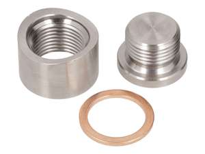 Kit d'écrous à souder M18x1.5 Raccord Lambda Inox Kit d'écrous à souder M18x1.5 Raccord Lambda Inox