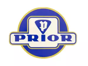 Autocollant "Prior" Ø 53 mm Armoiries Tank Sachs Autocollant "Prior" Ø 53 mm Armoiries Tank Sachs