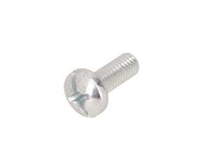 Vis M6x16 tête bombée croix galvanisée Vis M6x16 tête bombée croix galvanisée
