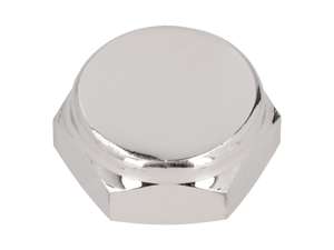 Écrou de pivot de fourche M26x1 fermé moyen haut chrome Écrou de pivot de fourche M26x1 fermé moyen haut chrome