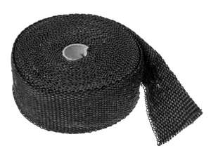 Hitzeschutzband schwarz (per Meter) Hitzeschutzband schwarz (per Meter)
