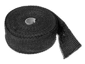 Heat protection tape black (per meter) Heat protection tape black (per meter)