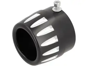 66HEROES end piece CNC exhaust black 66HEROES end piece CNC exhaust black