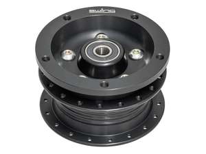 swiing® ingenious Radnabe Speichenfelge mit Scheibenbremse schwarz swiing® ingenious Radnabe Speichenfelge mit Scheibenbremse schwarz