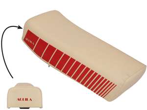 Selle Aquila beige / rouge NOS | Piaggio SI Selle Aquila beige / rouge NOS | Piaggio SI