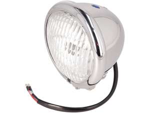 Headlight "Harley" Ø 12 cm chrome Headlight "Harley" Ø 12 cm chrome
