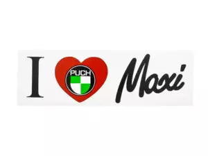 I love Maxi autocollant I love Maxi autocollant