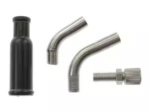 Dell'Orto 57° / 70° Vergaser-Rohrbogen-Set M6x0.75 Dell'Orto 57° / 70° Vergaser-Rohrbogen-Set M6x0.75
