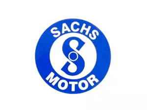 Autocollant réservoir "SACHS MOTOR" Ø 40 mm Autocollant réservoir "SACHS MOTOR" Ø 40 mm