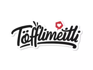 mk-Merch Autocollant "Töfflimeitli" 68 x 28 mm mk-Merch Autocollant "Töfflimeitli" 68 x 28 mm