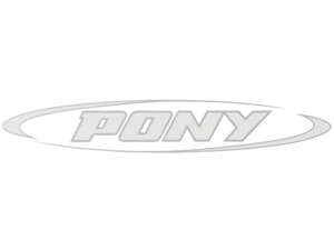 swiing® revival Aufkleber «PONY» 120 x 20 mm | Pony GTX, Cross 521 swiing® revival Aufkleber «PONY» 120 x 20 mm | Pony GTX, Cross 521