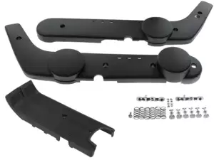 Set frame cover Vario black | Piaggio Ciao Set frame cover Vario black | Piaggio Ciao