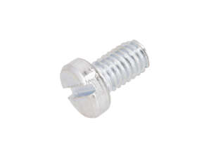 Schraube M6x10 Zylinderkopf Schlitz verzinkt Schraube M6x10 Zylinderkopf Schlitz verzinkt