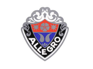 Aufkleber «Allegro» Wappen 42x48 Aufkleber «Allegro» Wappen 42x48