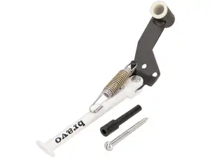 Buzzetti béquille latérale "bravo" blanc NOS | Piaggio Bravo, SUPERbravo Buzzetti béquille latérale "bravo" blanc NOS | Piaggio Bravo, SUPERbravo